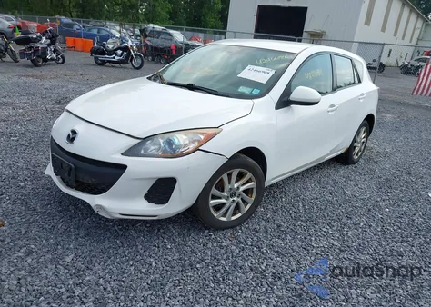 2013 Mazda 3 I from USA, damaged, VIN JM1BL1LP1D1832798